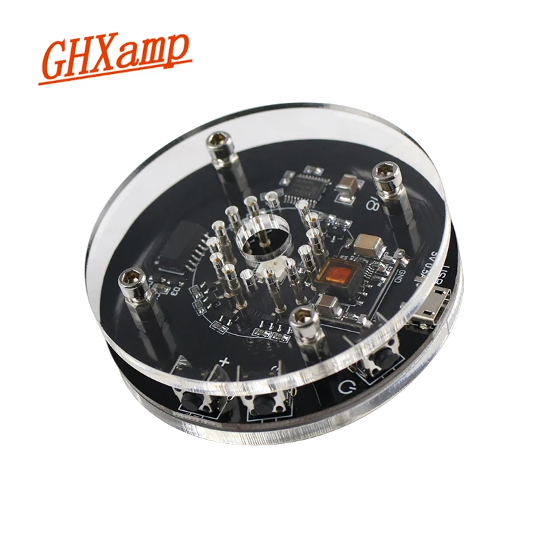 Tubos de Relógio Ghxamp Áudio Faça Você Mesmo Em-18 Tubo Único Relógio Que Brilha Nixie Não Inclui Micro Usb 5v 1a