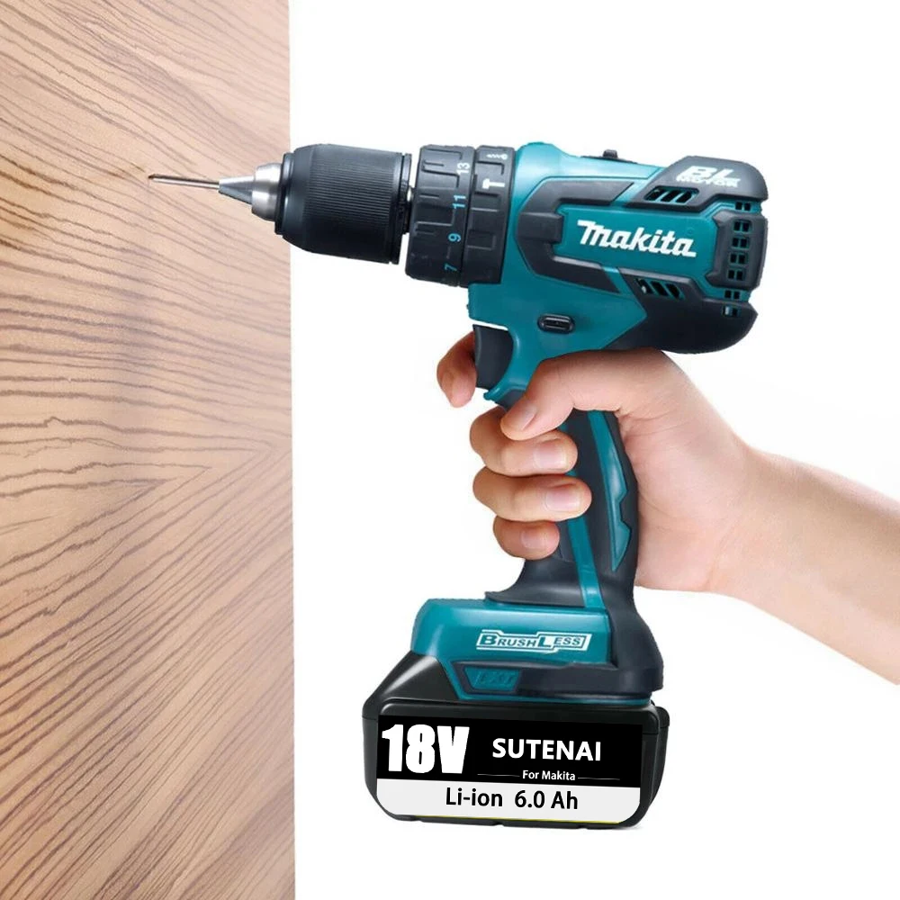 

4-20PCS BL1860 Rechargeable Battery 18 V 6000mAh Lithium ion for Makita 18v Battery BL1840 BL1850 BL1830 BL1860B LXT 400