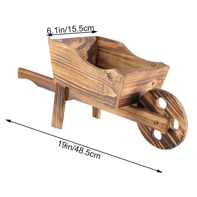 Деревянная корзина цветочный горшок с плетением орнамент креативный Сад магазин