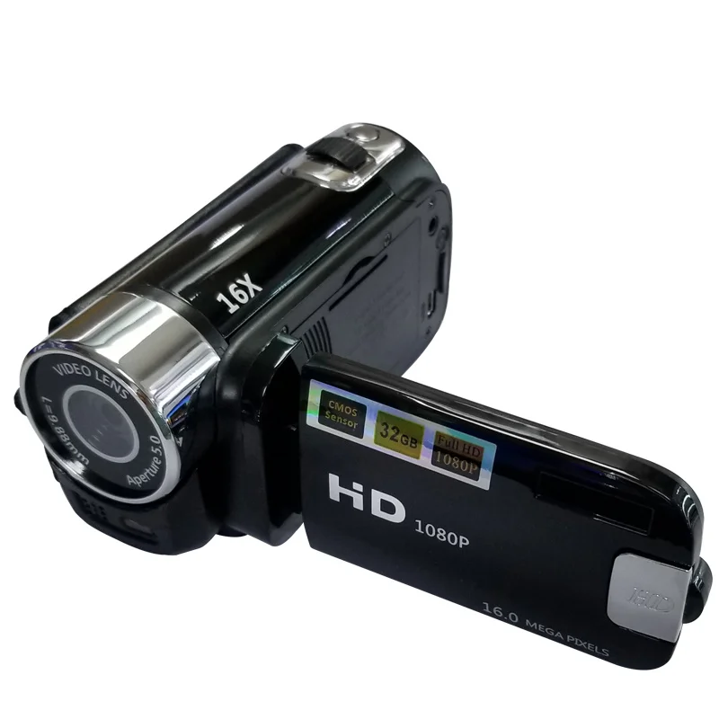 Цифровая камера 16 МП Hd 1080p цифровая с 16-кратным зумом 2 4-дюймовый TFT ЖК-дисплей DVR |