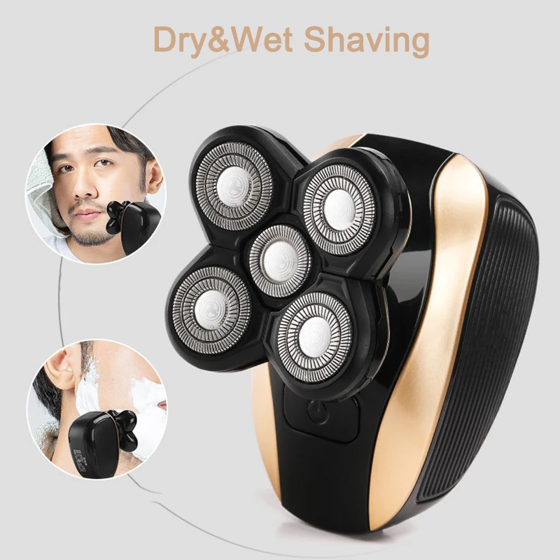 5in1 Электробритва Триммер для носа и ушей машинка стрижки бороды усов Машинка