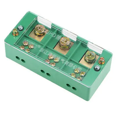 

3 Inlet 6 Outlet Terminal Strip Blocks Single Phase Distribution Block