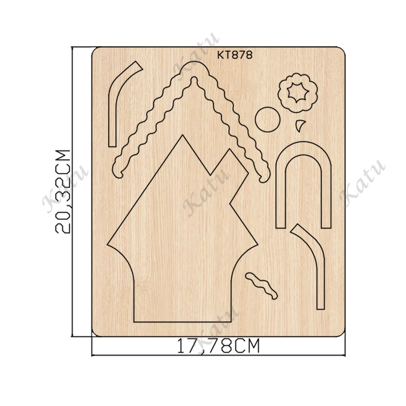 

Christmas house cutting dies 2019 new die cut &wooden dies Suitable for common die cutting machines on the market