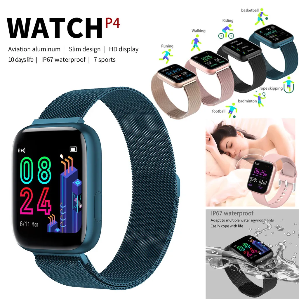 HIPERDEAL Bluetooth Смарт спортивные часы браслет полный экран сенсорный смарт фитнес