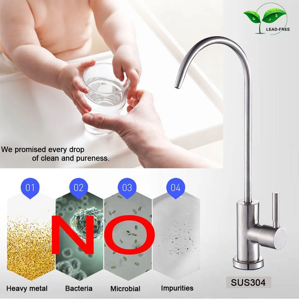 Смеситель для питьевой воды из нержавеющей стали 304 | Обустройство дома