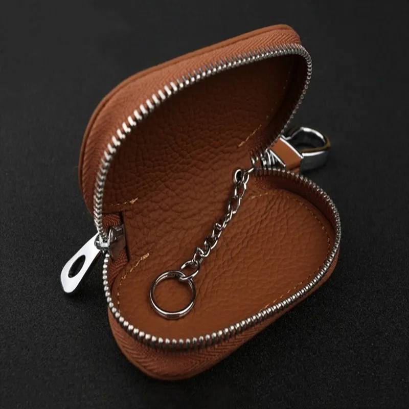 Подходит для универсальных автомобильных смарт-ключей кожаные кошельки ключей