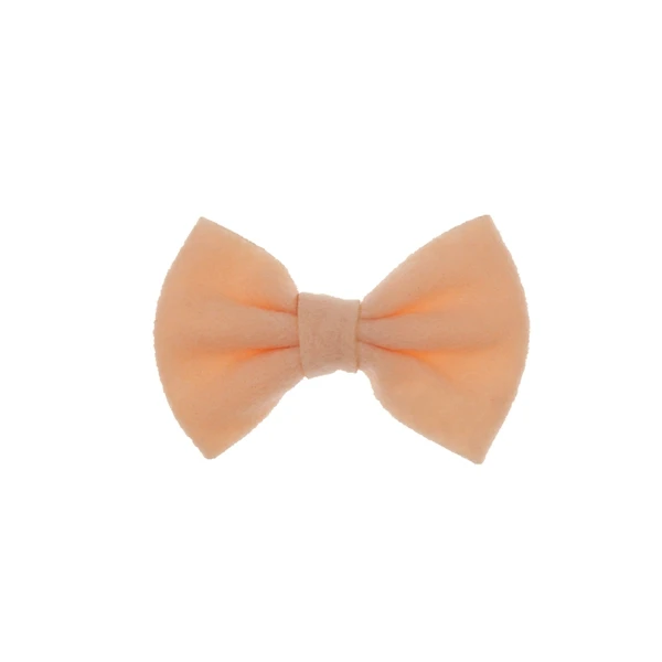 peach Fashion 9cm boutique Bow DIY flowers Accessory hair bow Without headband No Clips children hair Accessories 20pcs/lot - Цвет: peach