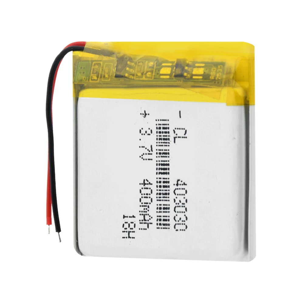 1/2/4x 3.7v Lithium Ion Battery Rechargeable 403030 400mAh Li-ion Polymer Batteries Power Bank Alarm Detector Bateria Replace |