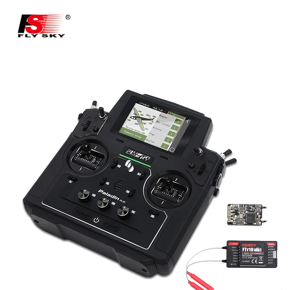 Flysky FS-PL18 Paladin 18CH 2,4G RC передатчик с FTr10 FTr16S приемник сенсорный экран для RC FPV гоночный Дрон RC вертолет