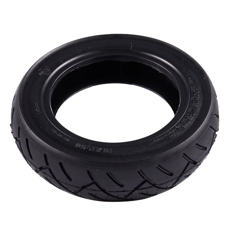 

10X2.5 Front/Rear Scooter Tire Wheel Solid Replacement for 10 Inch Electric Scooter Skateboard Diy Replacement Spare Tire