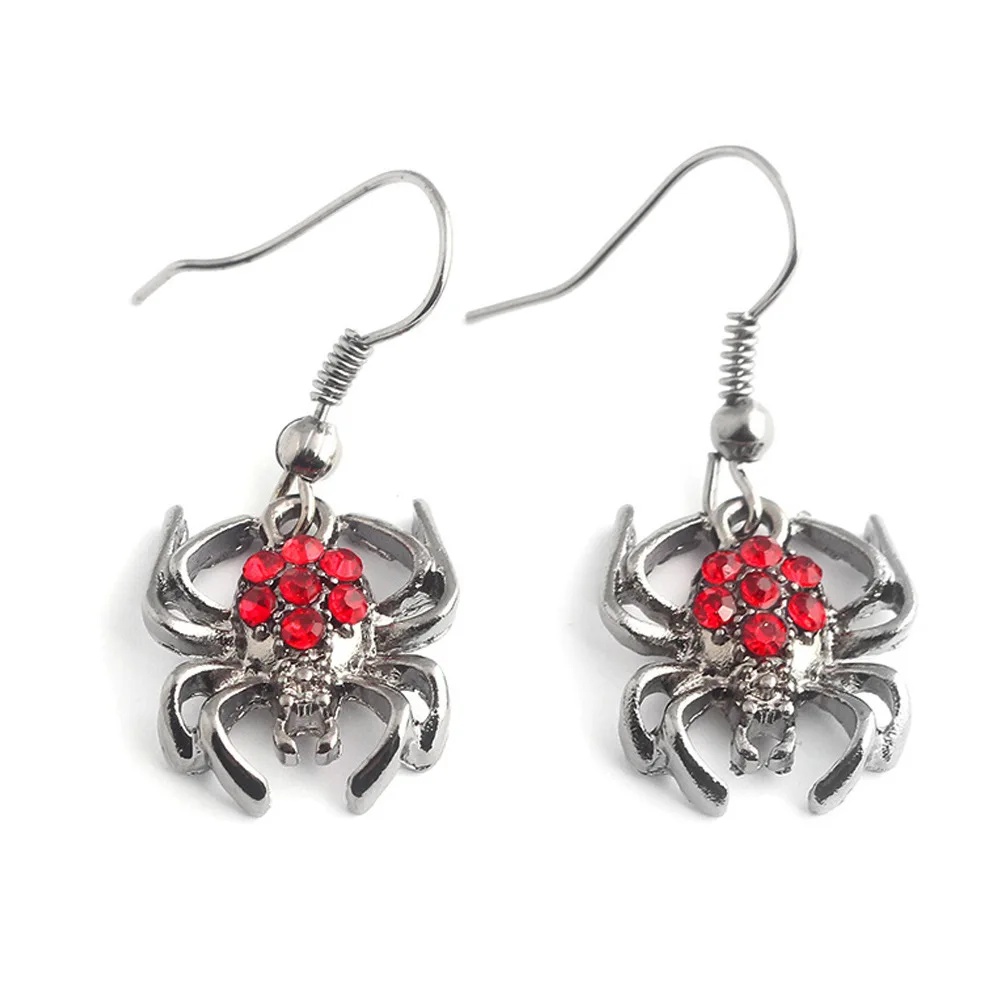 Хэллоуин ювелирные комплекты одежды в стиле хип хоп паутина колье ожерелье