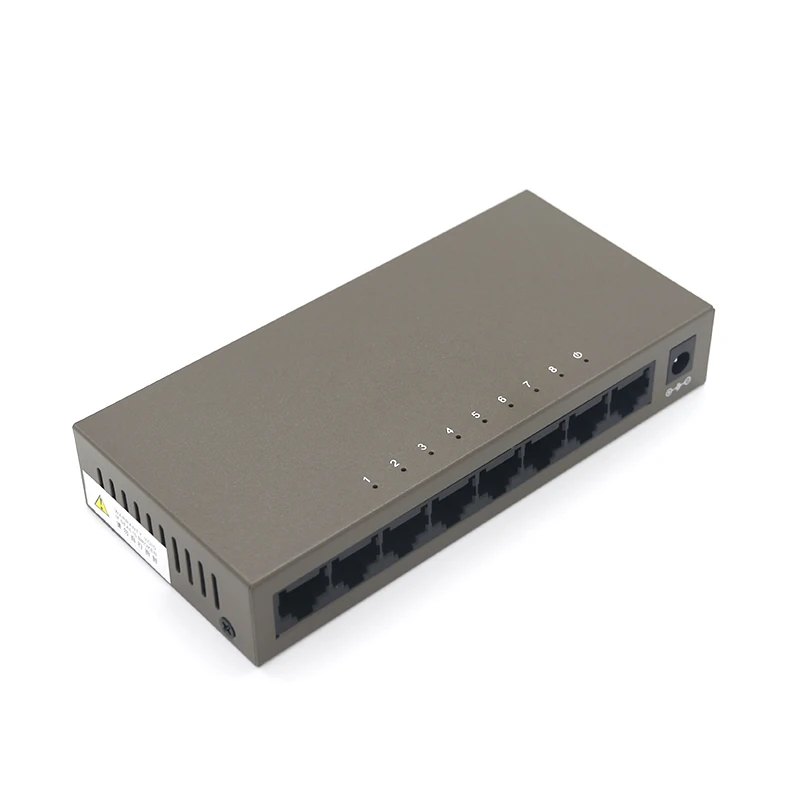 FSD GLG1008M 8 портов 10/100/1000Mpbs гигабитный Ethernet коммутатор сетевой авто MDI/MDIX VLAN|Сетевые