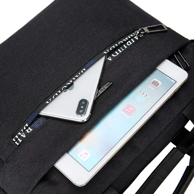 Male Crossbody Bag Casual Business Laptop Oxford Men Messenger Bag Vintage Waterproof Men Bag Zipper Shoulder Handbags Hot Sale