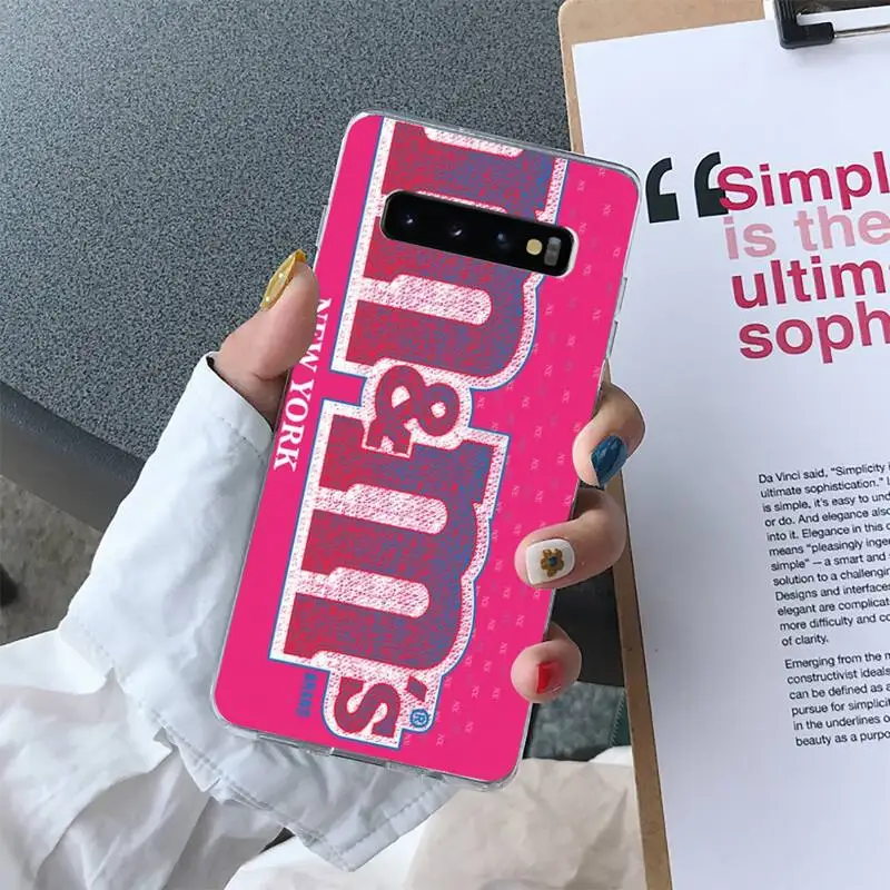 

M&M Chocolate Phone Case For Samsung Galaxy S10 S10e S8 S9 Plus S7 Edge Note10 9 8 Soft Transparent TPU Cove