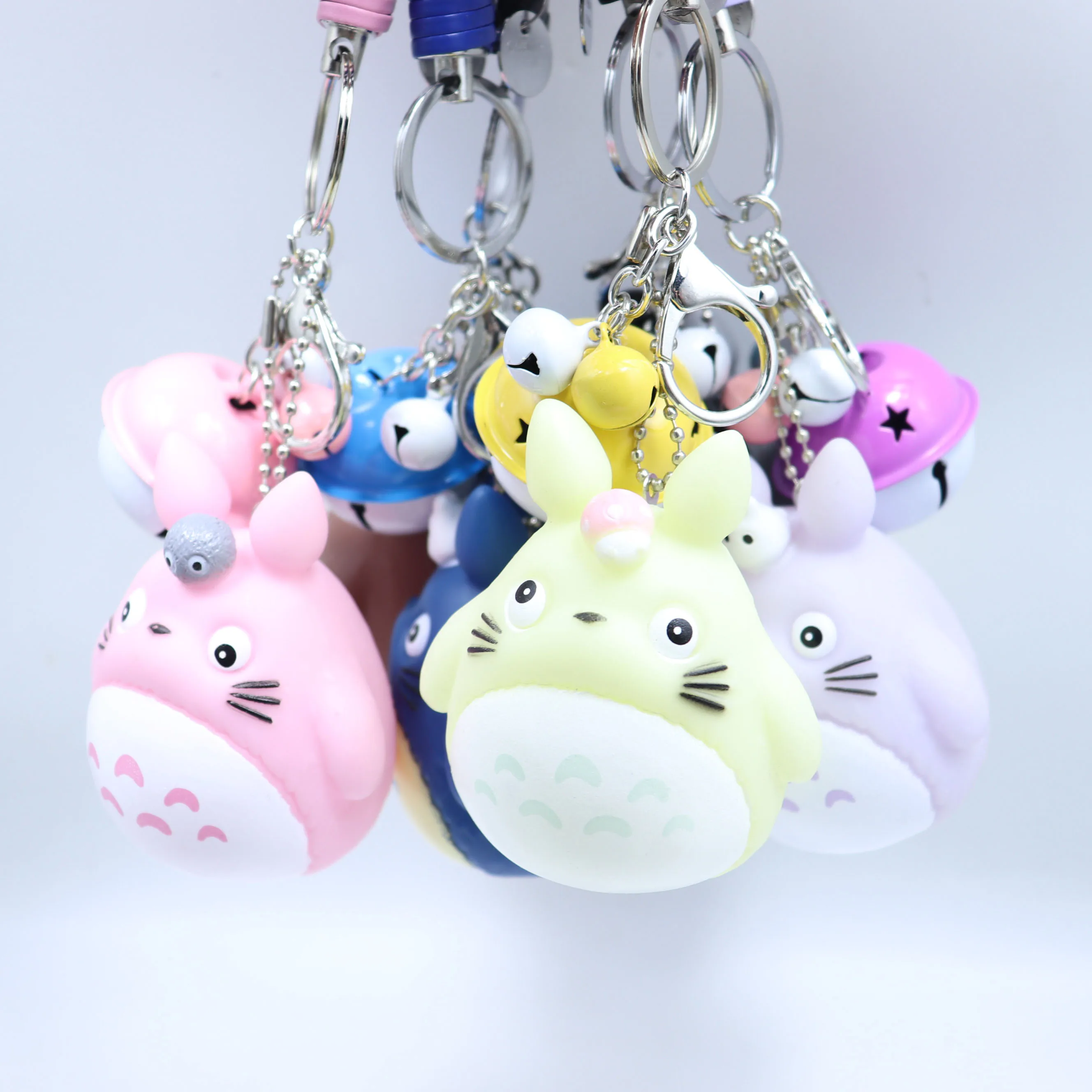 Брелок Тоторо С мультипликационным рисунком 2021 брелки в стиле аниме Мой сосед