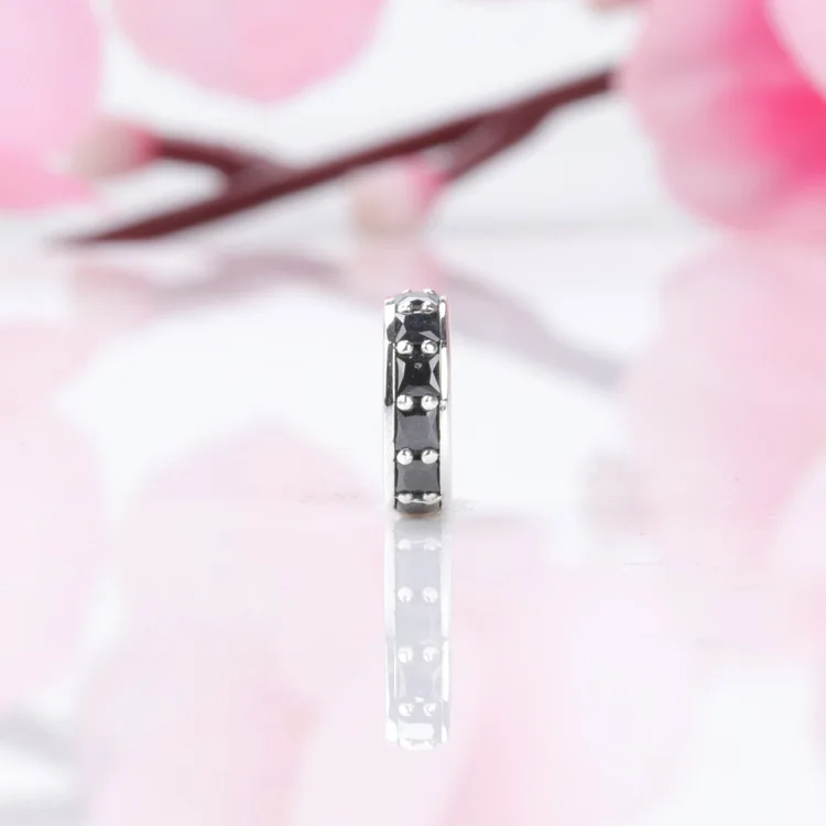 

DoDoFly Hot Sale 925 Sterling Silver Inlaid zircon isolation beads Fit Original Bracelet Women Jewelry Making Gift
