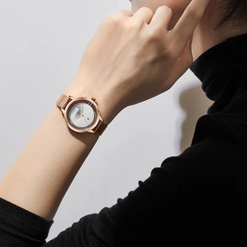 

NAVIFORCE Fashion Women's Watches Blue Luxury Simple Ladies Watch Quartz Female Wristwatch Girl Bracelet Clock Relogio Feminino