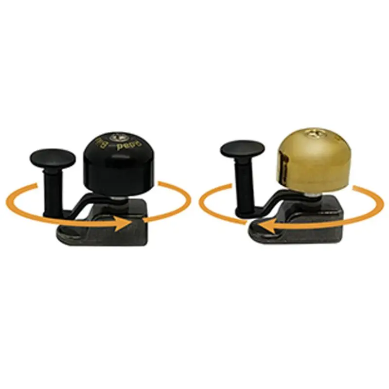 Маленький легкий велосипед с винтажным дизайном громкий медный Колокольчик для