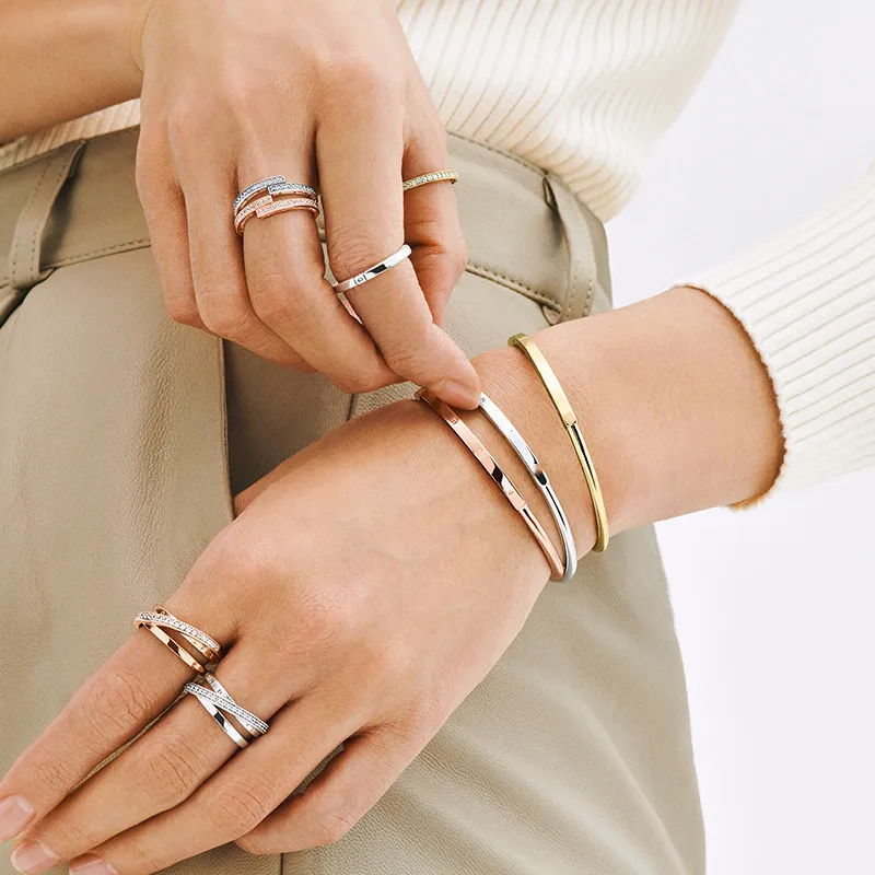 

2021 New Jewelry Women Designer 925 silver ring Fit Original Pandora Making Jewellry anillos plata 925 para mujer jewerly