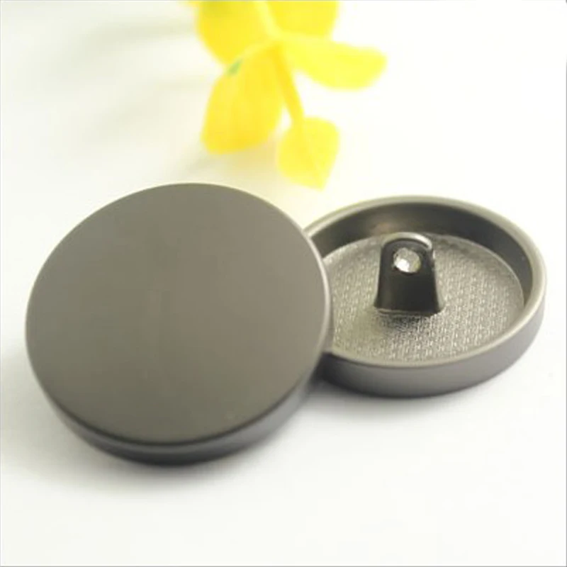 100 шт плоские металлические кнопки высокого качества одежда и аксессуары рубашки