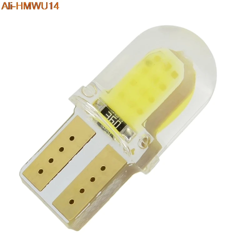 

White 10Pcs Car 3W COB LED Light/Car Wide Light/T10 Door Light Silicone Case