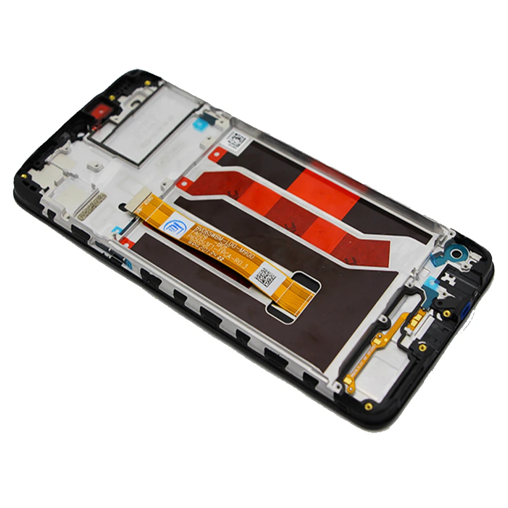 original display 6 5for realme c3i rmx2027 rmx2020 lcd display touch digitizer screen with frame free global shipping