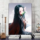 Плакаты из японского аниме: убийца демонов: камадо незуко для домашнего декора комнаты, настенные наклейки, плакат из комиксов на холсте, художественная живопись, принты