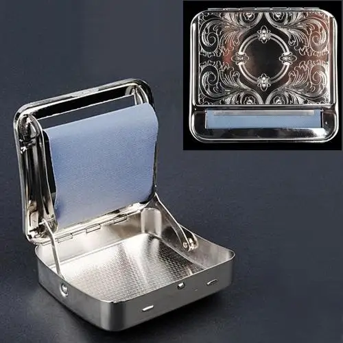 1 шт. 70 мм металлический автоматический сигареты табак трава для дыма роликовой