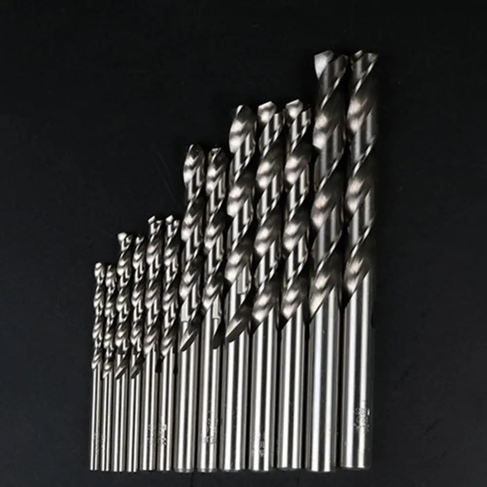 Окр 10 шт. бурильные сверло с цилиндрическим хвостовиком ручная дрель сверла по