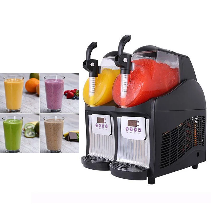 

Slush machine Ice Cream Maker 300W Snow Melting Machine Commercial Smoothies Granita Machine Ice Slusher Beverage Cold drink