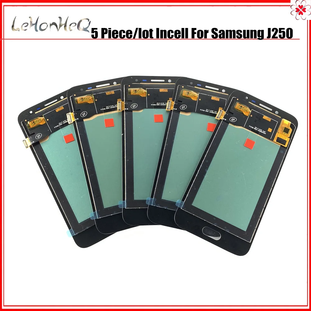 

5 PCS/Lot Incell J250 LCD For Samsung Galaxy J2 Pro 2018 J250 Display J250F LCD Touch Screen Digitizer Assembly Replacement LCDS