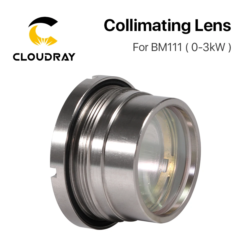 Cloudray BM111 0-3KW Collimating & Focusing Lens D30 F100 F125mm with Holder for Raytools Laser Cutting Head | Инструменты