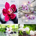 Алмазная 5D картина из кристаллов, квадратных и круглых страз