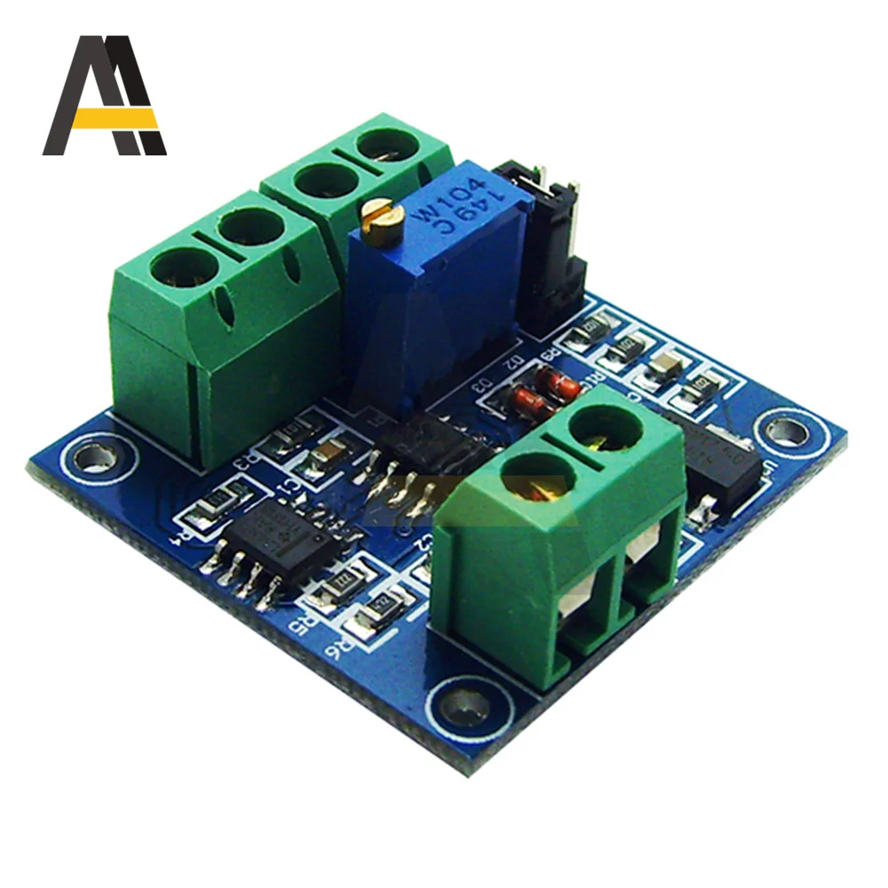 

PWM to Voltage Converter Module 0%-100% to 0-10V for PLC MCU Digital to Analog Signal PWM Adjustabl Converter Power Module