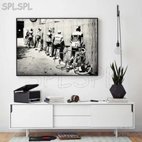 black and white bicycle cyclist print bike vintage photo poster gift for bathroom decor men peeing pissing road cycling wall art