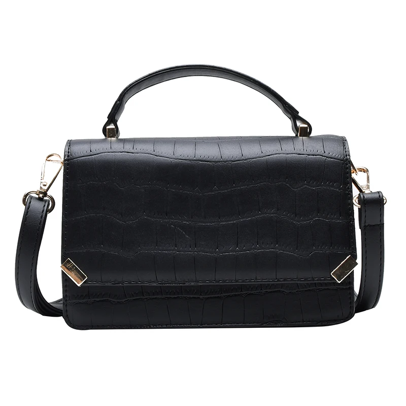 

Solid Color PU Leather Shoulder Bags for Women 2020 Simple Fashion Handbags and Purses Female Crossbody Bags Bolsos Para Mujer