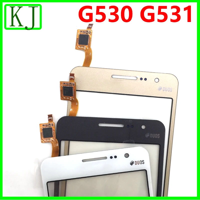 Для samsung Galaxy Grand Prime G530 G531 ЖК-дисплей дигитайзер сенсорный экран Переднее Сенсорное стекло