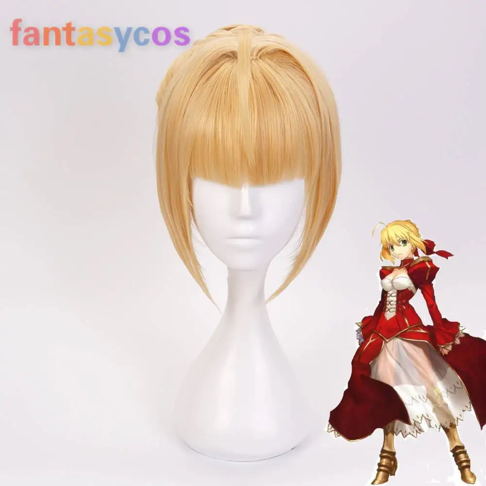 Fate Stay Night Arturia Пендрагон сабля Косплэй Хэллоуина Enfant костюм золотой синтетические