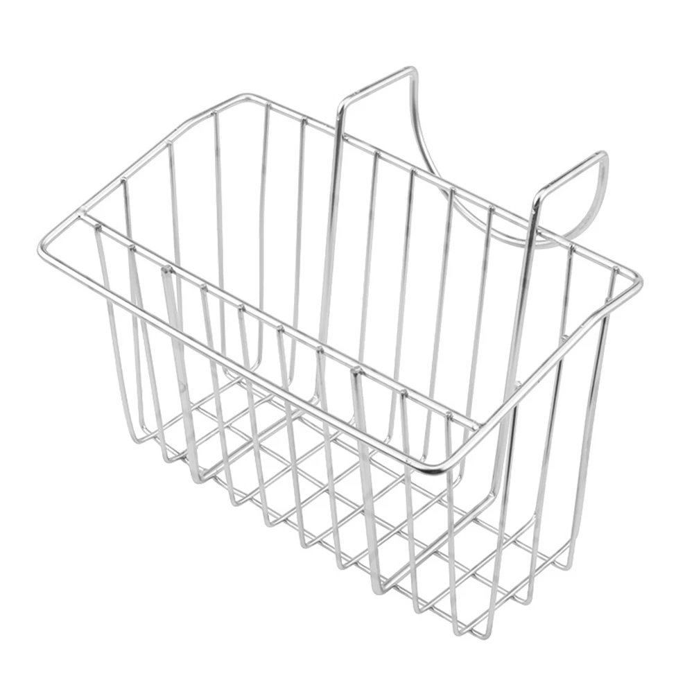 

Kitchen Sponge Holder Sink Basket Caddy Brush Dishwashing Liquid Drainer Rack Stainless Steel SEC88