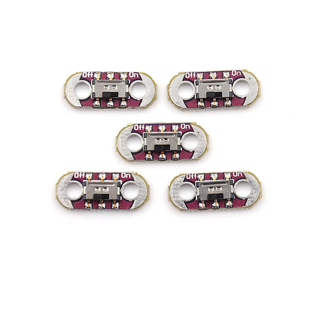 5 шт. LilyPad ползунковый Переключатель SWITCH DPDTSMD тумблер AYZ0202 Diy Kit|Аксессуары для
