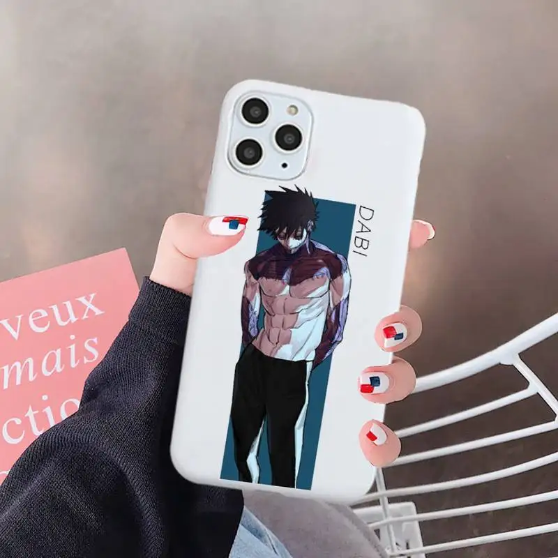 

My hero academia manga anime Phone Case Candy Color for iPhone 6 7 8 11 12 s mini pro X XS XR MAX Plus
