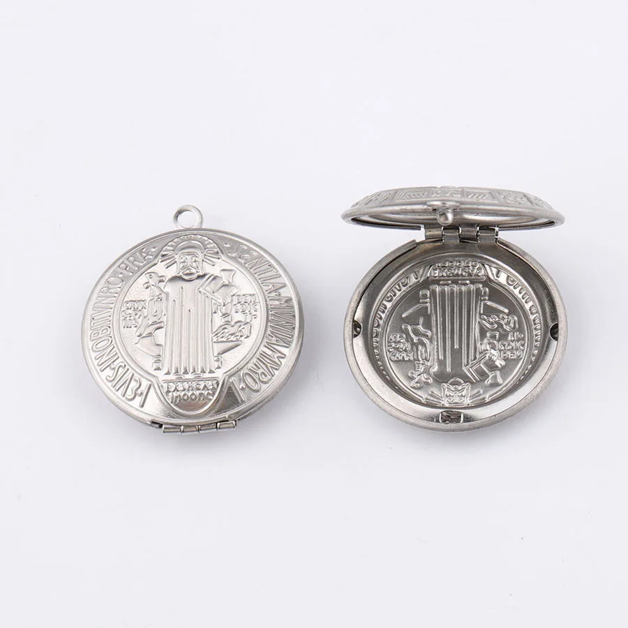 Папы медальоны из нержавеющей стали большой размер 31*35 5 мм орден Святого