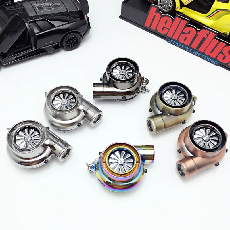 Metal Electric Lighter Dropship Suppliers USB Charging Custom Touch Windproof Turbine Keychain Men Gift | Дом и сад