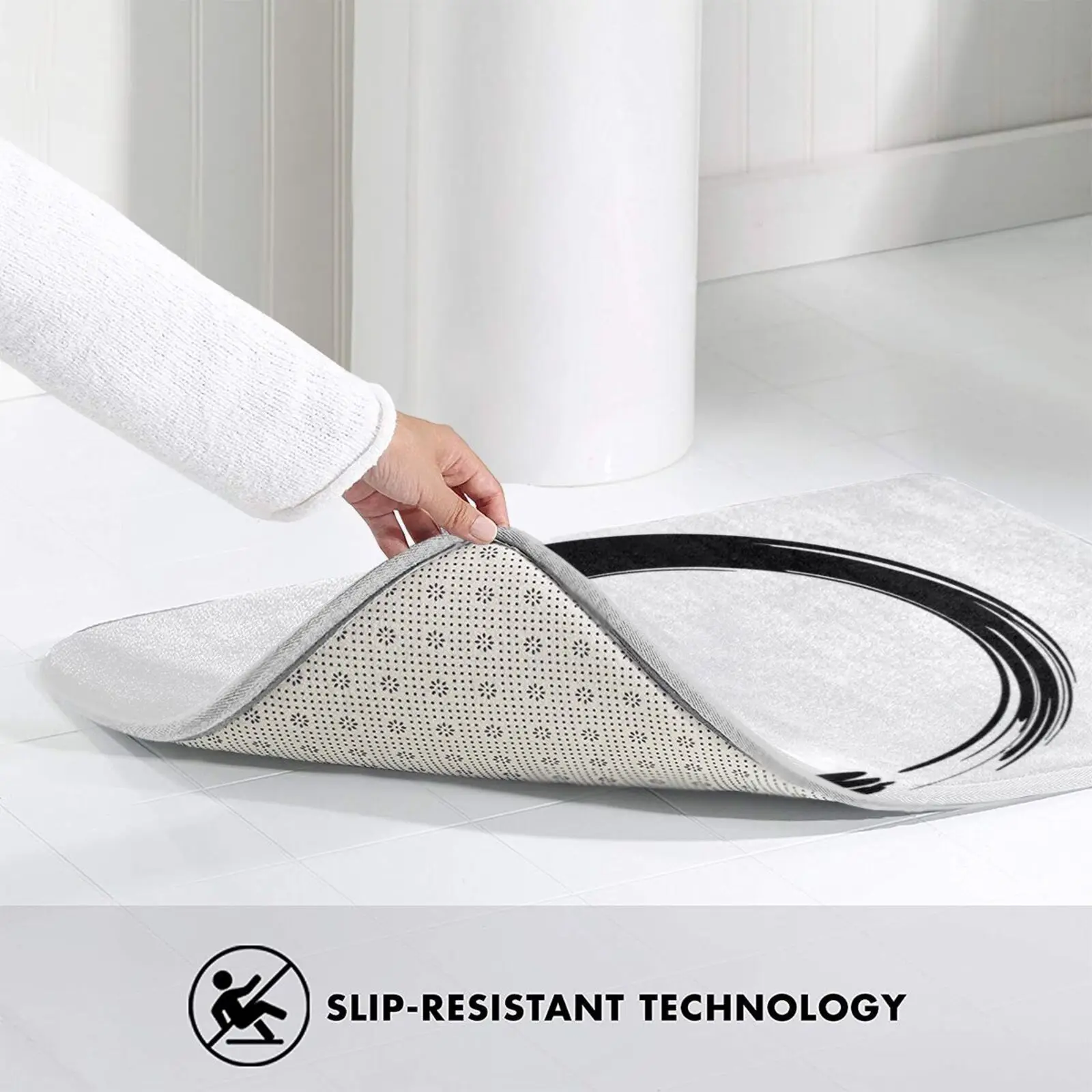 

Enso Circle Carpet Mat Rug Cushion Soft Enso Circle Enso Circle Japan Japanese Zen Buddhism Buddhist Symbol