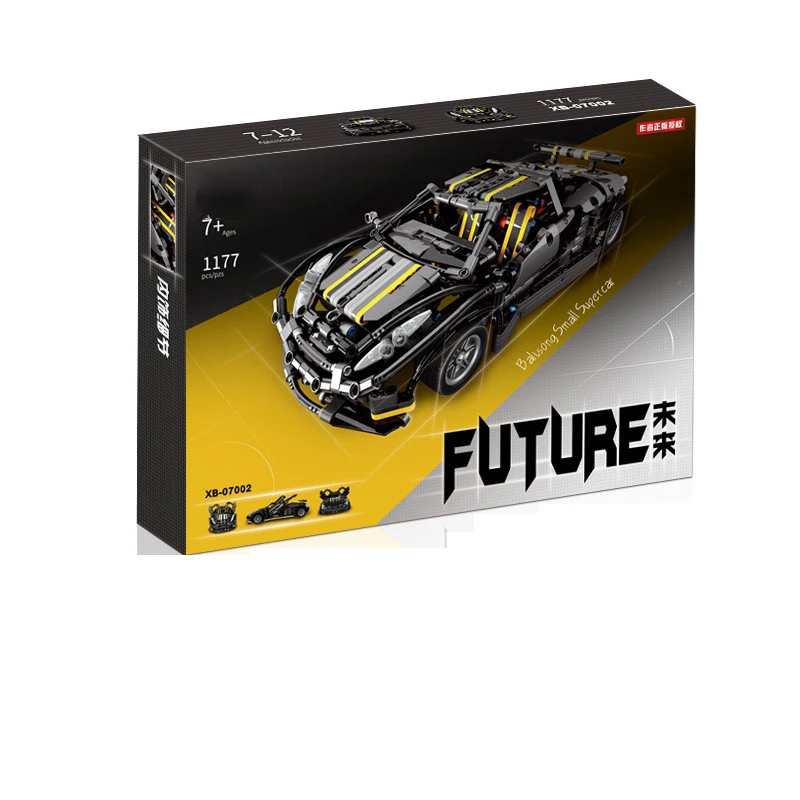 

Racing 1177PCS Balisong Small Superca Building Block City Sports Car Racing Brick Children Kids DIY Toy Gift
