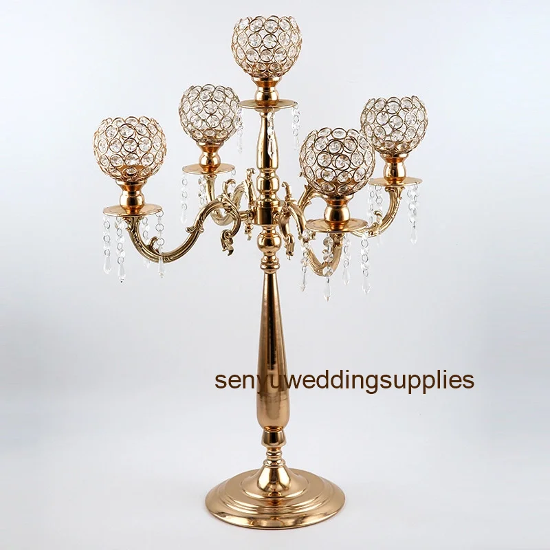 12 шт.) Европейский Элегантный Новый высокий 5 лучевой Свадебный Золотой