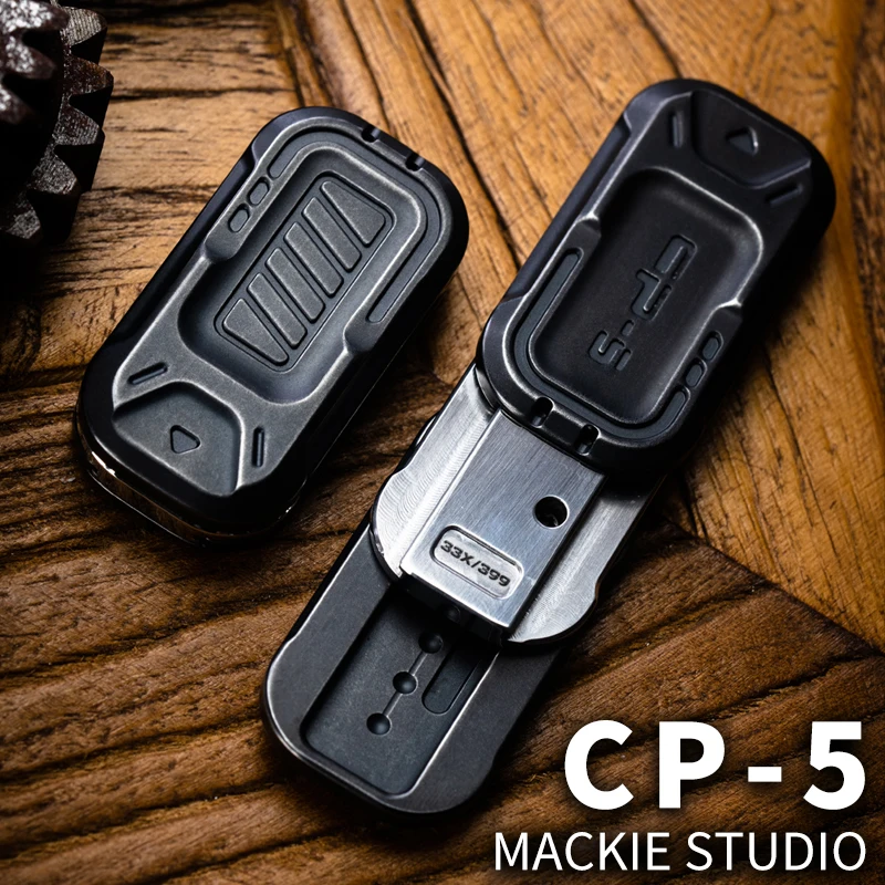 Mackie CP5 Non-magnetic Slider Stainless Steel Stone Wash Adult Decompression Toys