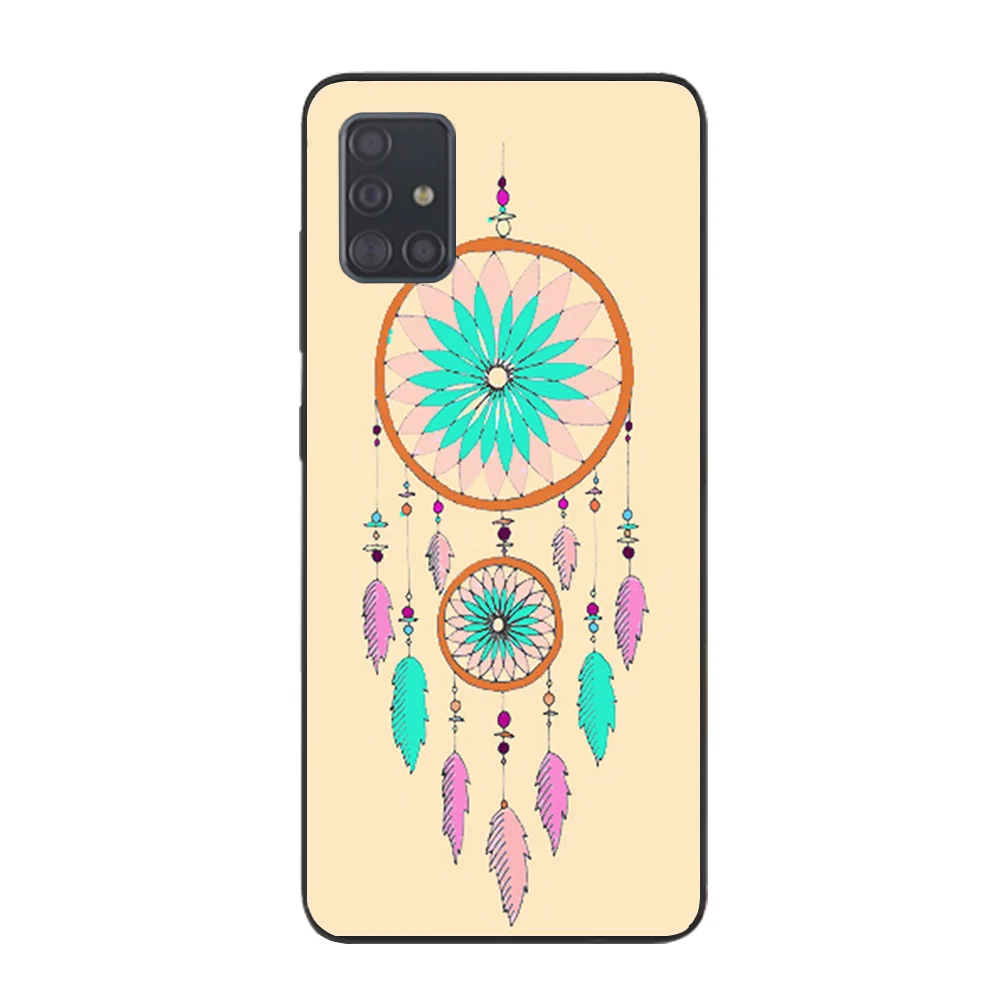 

Dreamcatcher Case for Samsung Galaxy S21 S20 S10 S9 S8 Plus Ultra A51 A50 A71 A70 A20E A21S NOTE 20 10 9 8 Plus Soft TPU Fundas