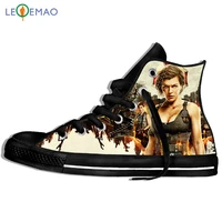 walking canvas boots shoes breathable biochemical crisis of universal terror movie alice cool hip hop sport classic sneakers