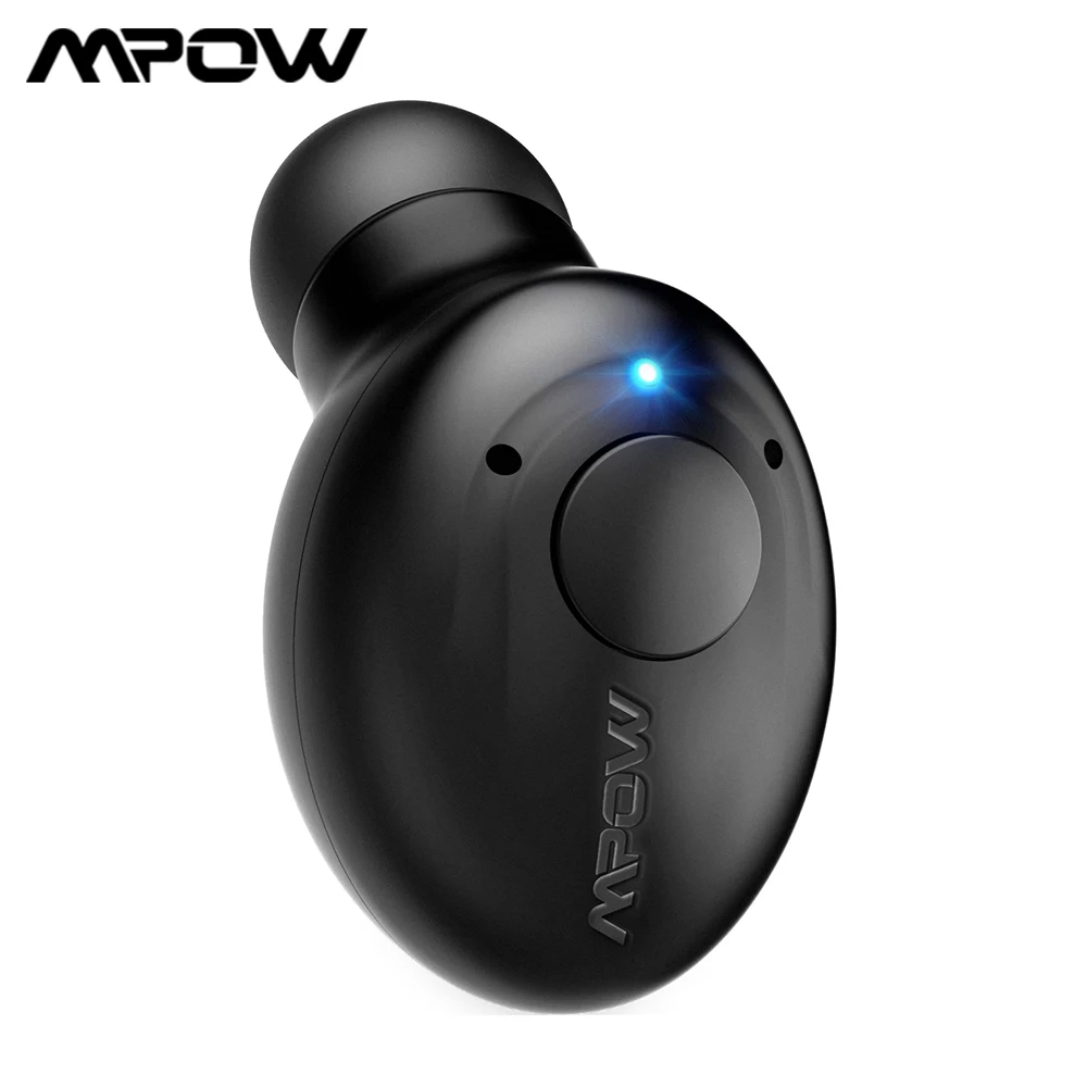 

Mpow EM16 Mini Bluetooth 5.0 Earphone Upgraded CVC8.0 Noise Reduction Earbud with Mic 10H Playing Time In-Ear Waterproof Headset